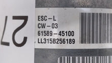 2015 Hyundai Sonata ABS Pump Control Module Replacement P/N:58920-C2200 58920-C2201 Fits OEM Used Auto Parts - Oemusedautoparts1.com