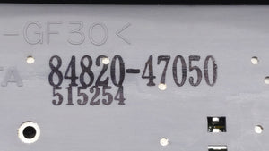 2004-2009 Toyota Prius Master Power Window Switch Replacement Driver Side Left P/N:84820-47050 74232-47070 Fits OEM Used Auto Parts - Oemusedautoparts1.com