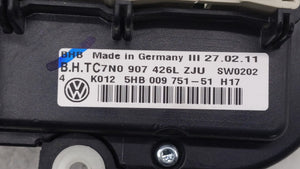 2011-2012 Volkswagen Cc Climate Control Module Temperature AC/Heater Replacement P/N:7N0 907 426L ZJU 7N0-907-426-CN-ZJU Fits OEM Used Auto Parts