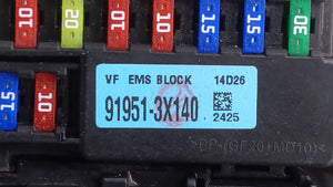 2014-2015 Hyundai Elantra Fusebox Fuse Box Panel Relay Module Fits 2014 2015 OEM Used Auto Parts