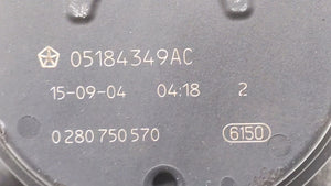 2011-2018 Dodge Challenger Throttle Body P/N:05184349AF 05184349AD Fits 2011 2012 2013 2014 2015 2016 2017 2018 2019 OEM Used Auto Parts - Oemusedautoparts1.com