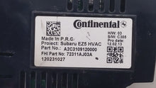 2010-2014 Subaru Legacy Climate Control Module Temperature AC/Heater Replacement P/N:72311 AJ08A 72311 AJ03A Fits OEM Used Auto Parts