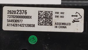 2014-2017 Buick Regal Climate Control Module Temperature AC/Heater Replacement P/N:90924562 26202376 Fits 2014 2015 2017 OEM Used Auto Parts