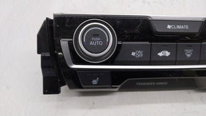 2016-2018 Honda Civic Climate Control Module Temperature AC/Heater Replacement P/N:79600TGGA610M1 79600-TBA-C410-M1 Fits OEM Used Auto Parts - Oemusedautoparts1.com