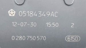 2011-2018 Dodge Charger Throttle Body P/N:05184349AF 05184349AD Fits 2011 2012 2013 2014 2015 2016 2017 2018 2019 OEM Used Auto Parts - Oemusedautoparts1.com