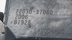 2010-2018 Toyota Prius Throttle Body P/N:22030-37060 Fits 2010 2011 2012 2013 2014 2015 2016 2017 2018 OEM Used Auto Parts - Oemusedautoparts1.com
