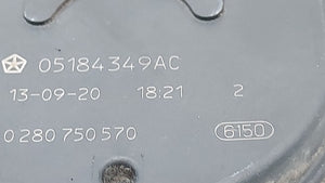 2013-2018 Ram 1500 Throttle Body P/N:05184349AF 05184349AD Fits 2011 2012 2013 2014 2015 2016 2017 2018 2019 OEM Used Auto Parts - Oemusedautoparts1.com