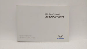 2014 Hyundai Sonata Owners Manual Book Guide OEM Used Auto Parts