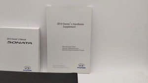 2014 Hyundai Sonata Owners Manual Book Guide OEM Used Auto Parts