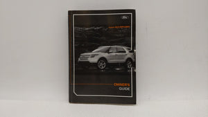 2012 Ford Explorer Owners Manual Book Guide OEM Used Auto Parts