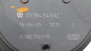 2011-2018 Dodge Grand Caravan Throttle Body P/N:05184349AF 05184349AD Fits 2011 2012 2013 2014 2015 2016 2017 2018 2019 OEM Used Auto Parts - Oemusedautoparts1.com