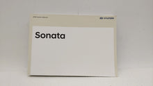 2018 Hyundai Sonata Owners Manual Book Guide OEM Used Auto Parts