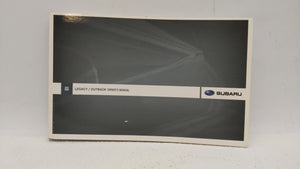 2009 Subaru Legacy Owners Manual Book Guide OEM Used Auto Parts