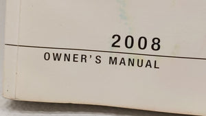 2008 Chrysler Pacifica Owners Manual Book Guide OEM Used Auto Parts - Oemusedautoparts1.com