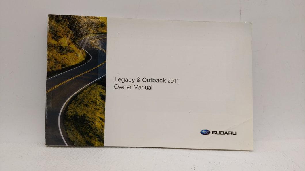 2011 Subaru Legacy Owners Manual Book Guide OEM Used Auto Parts