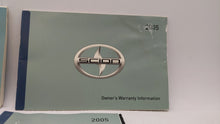 2005 Scion Tc Owners Manual Book Guide OEM Used Auto Parts