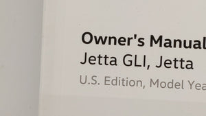 2017 Volkswagen Jetta Owners Manual Book Guide OEM Used Auto Parts