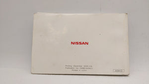 2006 Nissan Maxima Owners Manual Book Guide OEM Used Auto Parts