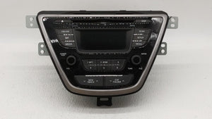 2013 Hyundai Elantra Radio AM FM Cd Player Receiver Replacement P/N:96170-3X155RA5 Fits OEM Used Auto Parts - Oemusedautoparts1.com