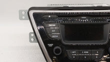 2013 Hyundai Elantra Radio AM FM Cd Player Receiver Replacement P/N:96170-3X155RA5 Fits OEM Used Auto Parts - Oemusedautoparts1.com