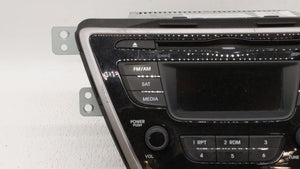 2013 Hyundai Elantra Radio AM FM Cd Player Receiver Replacement P/N:96170-3X155RA5 Fits OEM Used Auto Parts - Oemusedautoparts1.com