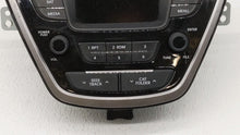 2013 Hyundai Elantra Radio AM FM Cd Player Receiver Replacement P/N:96170-3X155RA5 Fits OEM Used Auto Parts - Oemusedautoparts1.com