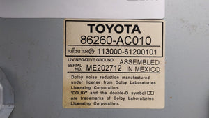 2005-2007 Toyota Avalon Radio AM FM Cd Player Receiver Replacement P/N:86260-AC010 Fits 2005 2006 2007 OEM Used Auto Parts - Oemusedautoparts1.com