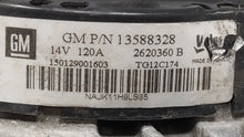 2010-2017 Chevrolet Equinox Alternator Replacement Generator Charging Assembly Engine OEM P/N:13512759 13500315 Fits OEM Used Auto Parts - Oemusedautoparts1.com