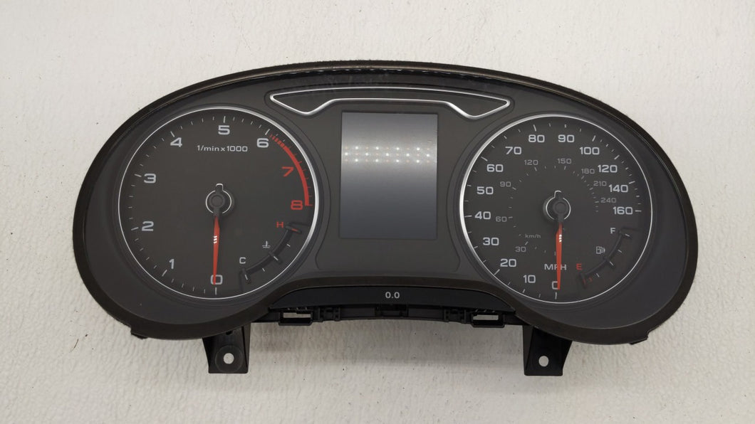 2015-2017 Audi S3 Instrument Cluster Speedometer Gauges P/N:8V0920971D 8V0 920 971 D Fits 2015 2016 2017 OEM Used Auto Parts