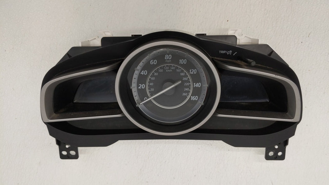 2014 Mazda 3 Instrument Cluster Speedometer Gauges P/N:BHN1F BJS9C Fits OEM Used Auto Parts - Oemusedautoparts1.com