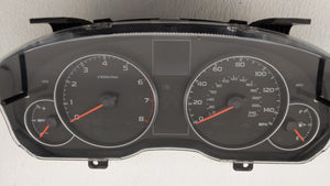 2013-2014 Subaru Legacy Instrument Cluster Speedometer Gauges P/N:85004AJ01A Fits 2013 2014 OEM Used Auto Parts - Oemusedautoparts1.com