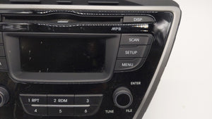 2014-2016 Hyundai Elantra Radio AM FM Cd Player Receiver Replacement P/N:96170-3X156GU Fits 2014 2015 2016 OEM Used Auto Parts - Oemusedautoparts1.com