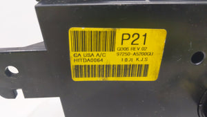 2013-2017 Hyundai Elantra Climate Control Module Temperature AC/Heater Replacement Fits 2013 2014 2015 2016 2017 OEM Used Auto Parts - Oemusedautoparts1.com