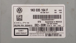 2014 Volkswagen Jetta Radio AM FM Cd Player Receiver Replacement P/N:1K0035164F 1K0 035 164 F Fits 2013 2015 OEM Used Auto Parts - Oemusedautoparts1.com