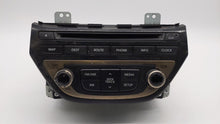 2013-2015 Hyundai Genesis Radio AM FM Cd Player Receiver Replacement P/N:96560-2M770YHG 965602M770YHG Fits 2013 2014 2015 OEM Used Auto Parts - Oemusedautoparts1.com