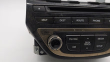 2013-2015 Hyundai Genesis Radio AM FM Cd Player Receiver Replacement P/N:96560-2M770YHG 965602M770YHG Fits 2013 2014 2015 OEM Used Auto Parts - Oemusedautoparts1.com