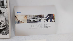 2016 Ford Fusion Owners Manual Book Guide OEM Used Auto Parts