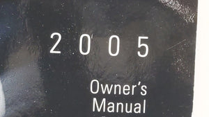 2005 Honda Civic Owners Manual Book Guide OEM Used Auto Parts