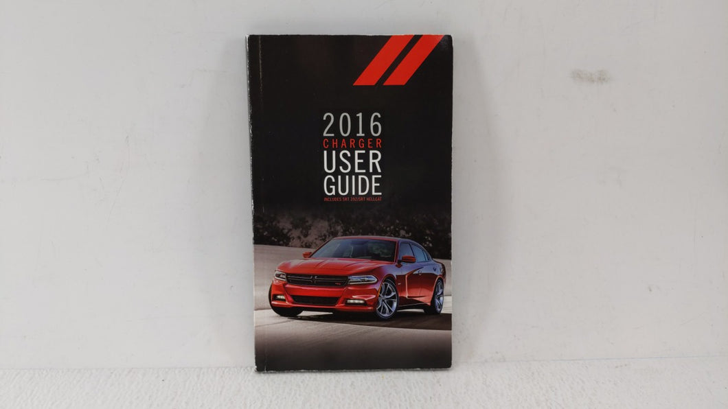 2016 Dodge Charger Owners Manual Book Guide OEM Used Auto Parts