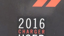 2016 Dodge Charger Owners Manual Book Guide OEM Used Auto Parts