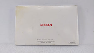 2006 Nissan Sentra Owners Manual Book Guide OEM Used Auto Parts