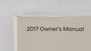 2017 Hyundai Sonata Owners Manual Book Guide OEM Used Auto Parts