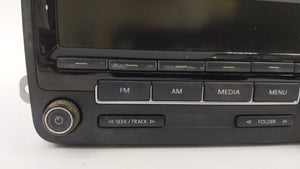 2015-2017 Volkswagen Jetta Radio AM FM Cd Player Receiver Replacement P/N:1K0 035 164 H Fits 2014 2015 2016 2017 OEM Used Auto Parts - Oemusedautoparts1.com