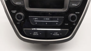 2014-2016 Hyundai Elantra Radio AM FM Cd Player Receiver Replacement P/N:96170-3X156GU Fits 2014 2015 2016 OEM Used Auto Parts - Oemusedautoparts1.com