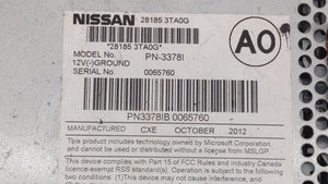 2013-2015 Nissan Altima Radio AM FM Cd Player Receiver Replacement P/N:28185 3TA0G 28185 3TB0G Fits 2013 2014 2015 OEM Used Auto Parts - Oemusedautoparts1.com