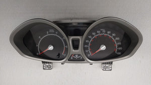 2012-2013 Ford Fiesta Instrument Cluster Speedometer Gauges P/N:CE8T-10849-CC DE8T-10849-CC Fits 2012 2013 OEM Used Auto Parts - Oemusedautoparts1.com