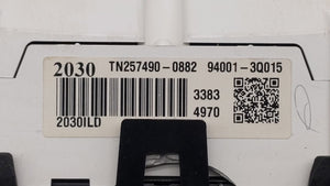 2011-2014 Hyundai Sonata Instrument Cluster Speedometer Gauges P/N:94001-3Q014 94011-3Q010 Fits 2011 2012 2013 2014 OEM Used Auto Parts - Oemusedautoparts1.com