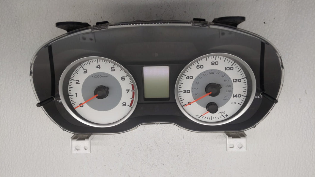 2014 Subaru Impreza Instrument Cluster Speedometer Gauges P/N:85012FJ510 Fits OEM Used Auto Parts - Oemusedautoparts1.com