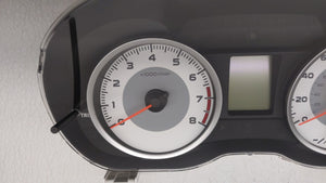 2014 Subaru Impreza Instrument Cluster Speedometer Gauges P/N:85012FJ510 Fits OEM Used Auto Parts - Oemusedautoparts1.com