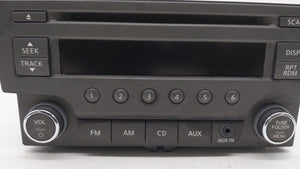 2013-2014 Nissan Sentra Radio AM FM Cd Player Receiver Replacement P/N:28185-3RA2A 28185-3RA2B Fits 2013 2014 OEM Used Auto Parts - Oemusedautoparts1.com